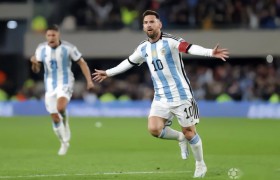 梅西代表阿根廷出场多少次，梅西代表阿根廷直接参与第157球，成国家队参与进球数第一人