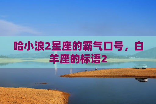 哈小浪2星座的霸气口号，白羊座的标语2