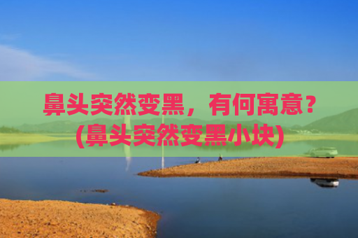 鼻头突然变黑，有何寓意？(鼻头突然变黑小块)