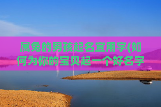 属兔的男孩起名宜用字(如何为你的宝贝起一个好名字)