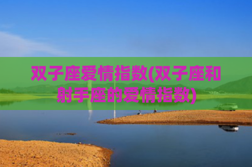 双子座爱情指数(双子座和射手座的爱情指数)
