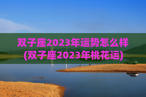 双子座2023年运势怎么样(双子座2023年桃花运)