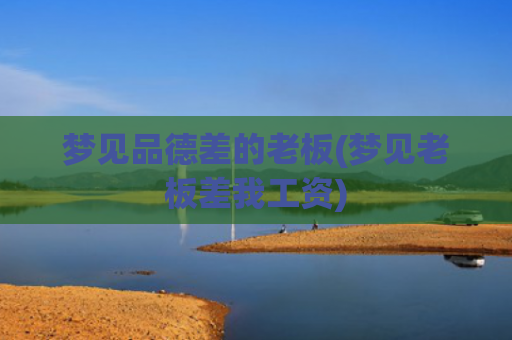 梦见品德差的老板(梦见老板差我工资)