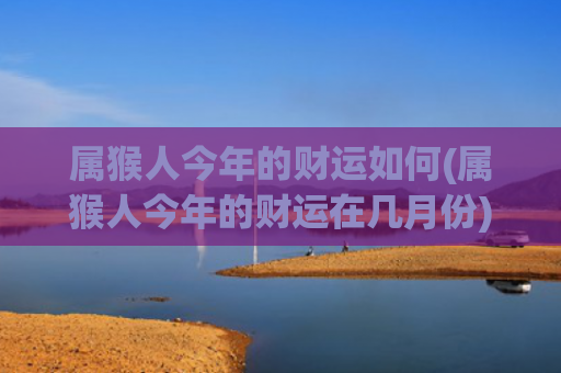 属猴人今年的财运如何(属猴人今年的财运在几月份)