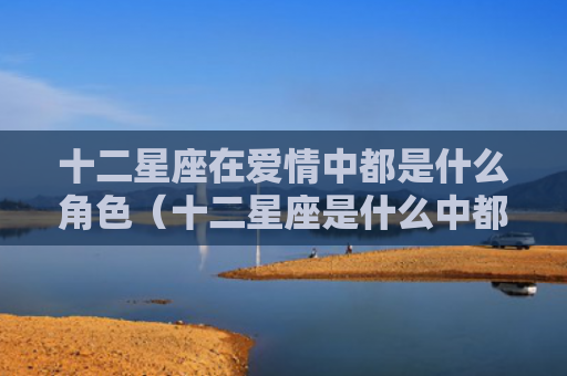 十二星座在爱情中都是什么角色（十二星座是什么中都）