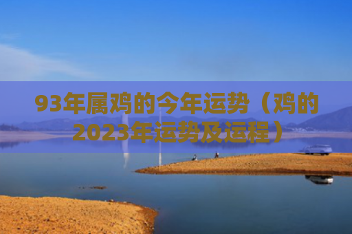 93年属鸡的今年运势（鸡的2023年运势及运程）
