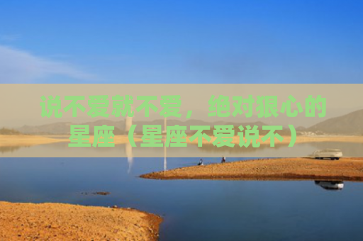说不爱就不爱，绝对狠心的星座（星座不爱说不）