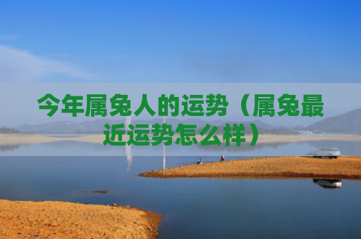 今年属兔人的运势（属兔最近运势怎么样）