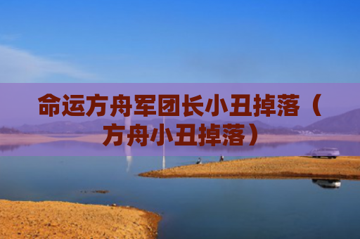 命运方舟军团长小丑掉落（方舟小丑掉落）