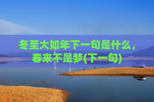 冬至大如年下一句是什么，春来不是梦(下一句)