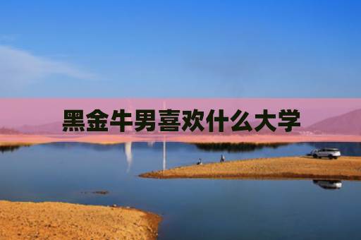 黑金牛男喜欢什么大学