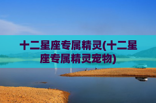 十二星座专属精灵(十二星座专属精灵宠物)