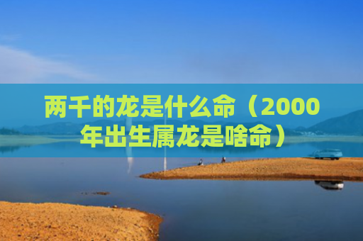两千的龙是什么命（2000年出生属龙是啥命）