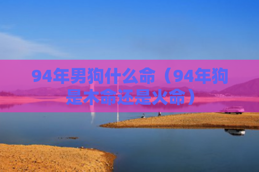 94年男狗什么命（94年狗是木命还是火命）