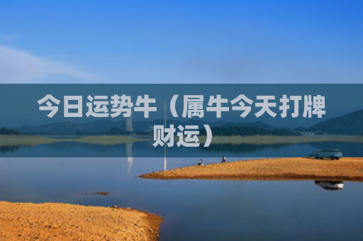 今日运势牛（属牛今天打牌财运）