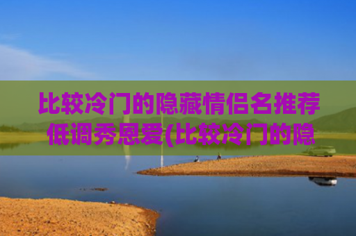 比较冷门的隐藏情侣名推荐 低调秀恩爱(比较冷门的隐藏情侣名游戏)