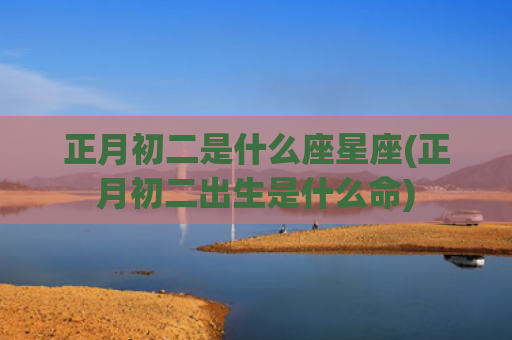 正月初二是什么座星座(正月初二出生是什么命)