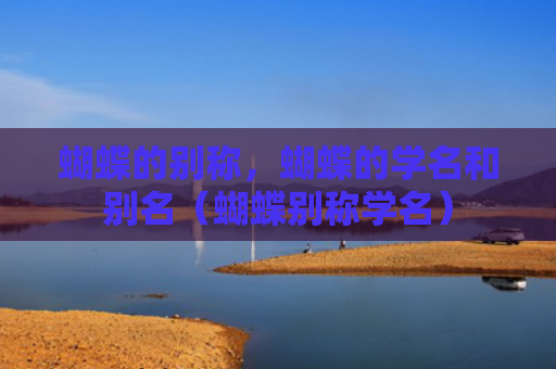蝴蝶的别称，蝴蝶的学名和别名（蝴蝶别称学名）