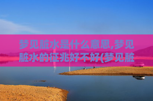 梦见脏水是什么意思,梦见脏水的征兆好不好(梦见脏水往外流是什么意思)