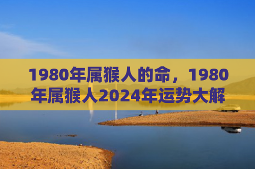 1980年属猴人的命，1980年属猴人2024年运势大解析
