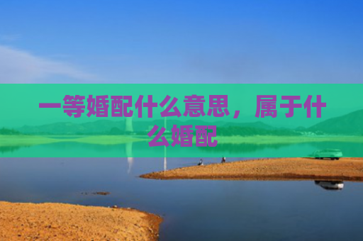 一等婚配什么意思，属于什么婚配