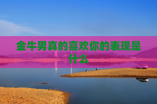 金牛男真的喜欢你的表现是什么