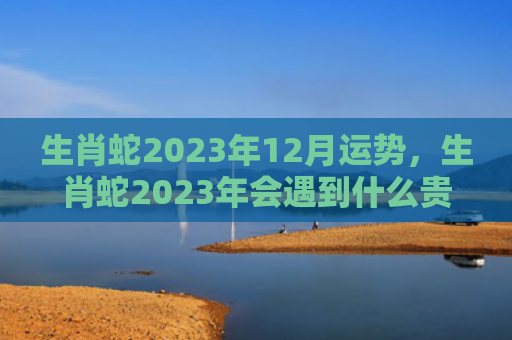 生肖蛇2023年12月运势，生肖蛇2023年会遇到什么贵人