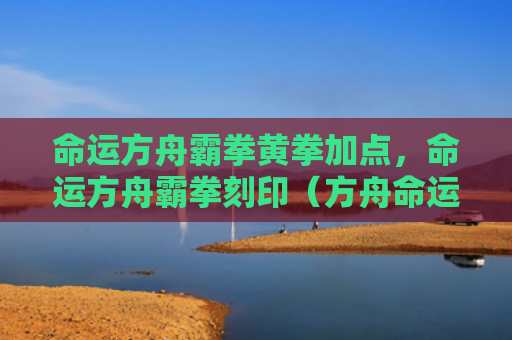 命运方舟霸拳黄拳加点，命运方舟霸拳刻印（方舟命运刻印）
