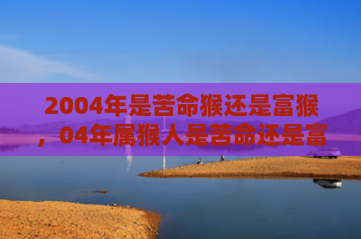 2004年是苦命猴还是富猴，04年属猴人是苦命还是富贵命