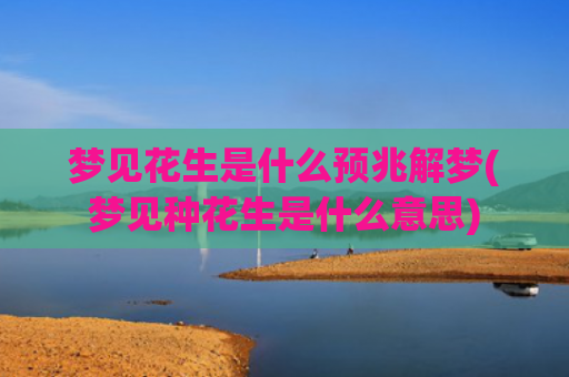 梦见花生是什么预兆解梦(梦见种花生是什么意思)