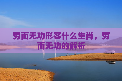 劳而无功形容什么生肖，劳而无功的解析