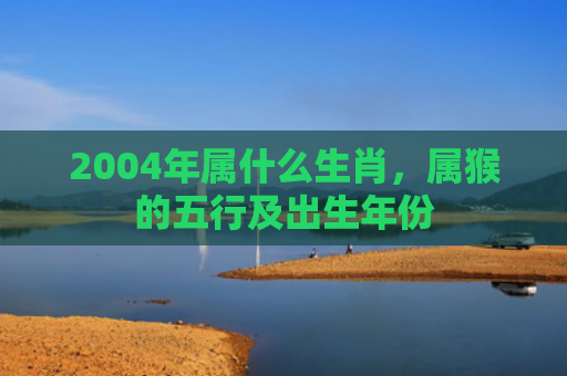 2004年属什么生肖，属猴的五行及出生年份