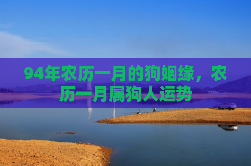 94年农历一月的狗姻缘，农历一月属狗人运势