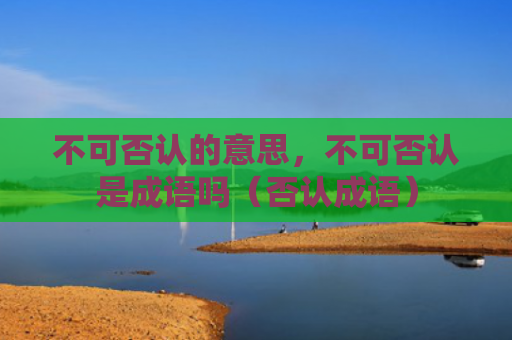 不可否认的意思，不可否认是成语吗（否认成语）