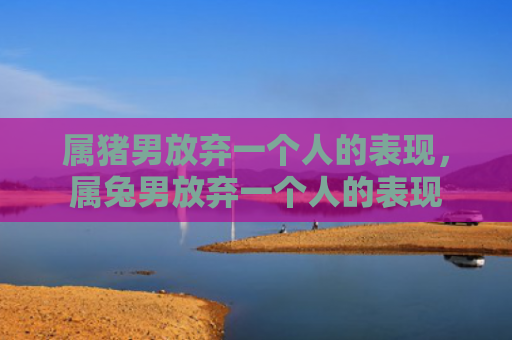 属猪男放弃一个人的表现，属兔男放弃一个人的表现