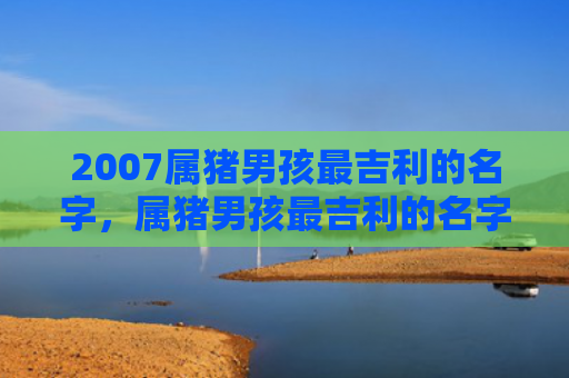 2007属猪男孩最吉利的名字，属猪男孩最吉利的名字免费体验