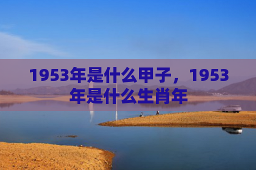 1953年是什么甲子，1953年是什么生肖年
