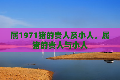 属1971猪的贵人及小人，属猪的贵人与小人
