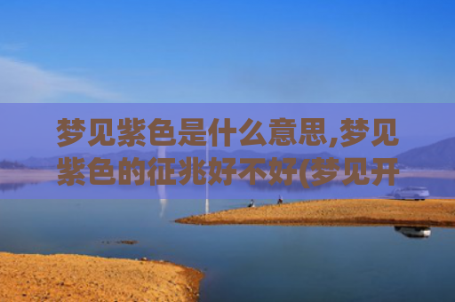 梦见紫色是什么意思,梦见紫色的征兆好不好(梦见开紫色的花是什么意思)