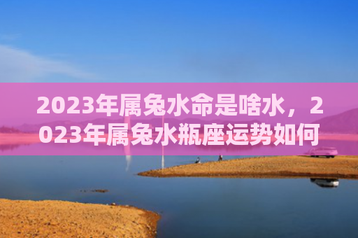 2023年属兔水命是啥水，2023年属兔水瓶座运势如何，属兔水瓶座的人2023年运势分析