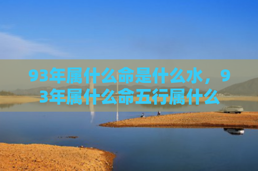 93年属什么命是什么水，93年属什么命五行属什么