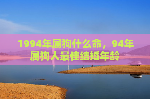 1994年属狗什么命，94年属狗人最佳结婚年龄