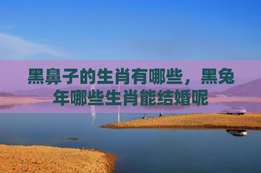 黑鼻子的生肖有哪些，黑兔年哪些生肖能结婚呢