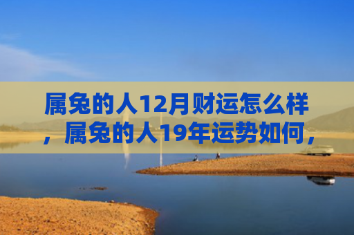 属兔的人12月财运怎么样，属兔的人19年运势如何，属兔的人运势怎样