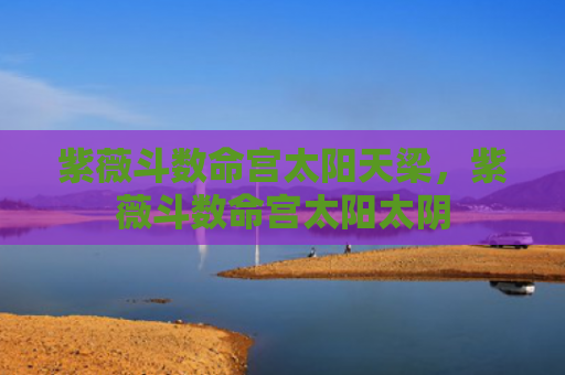 紫薇斗数命宫太阳天梁，紫薇斗数命宫太阳太阴