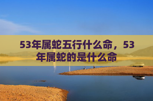 53年属蛇五行什么命，53年属蛇的是什么命