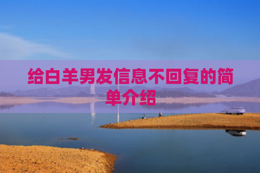 给白羊男发信息不回复的简单介绍