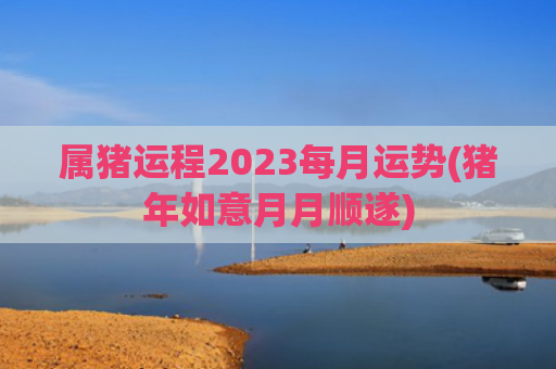 属猪运程2023每月运势(猪年如意月月顺遂)
