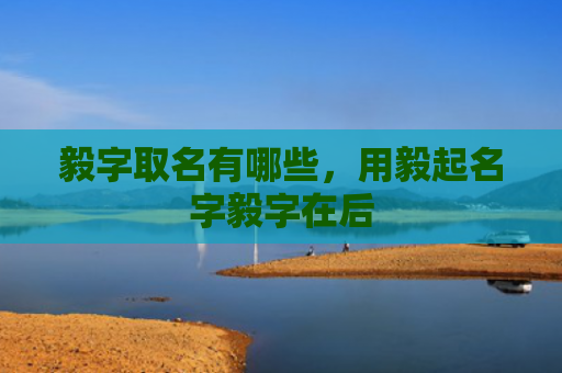 毅字取名有哪些，用毅起名字毅字在后