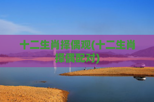 十二生肖择偶观(十二生肖择偶配对)